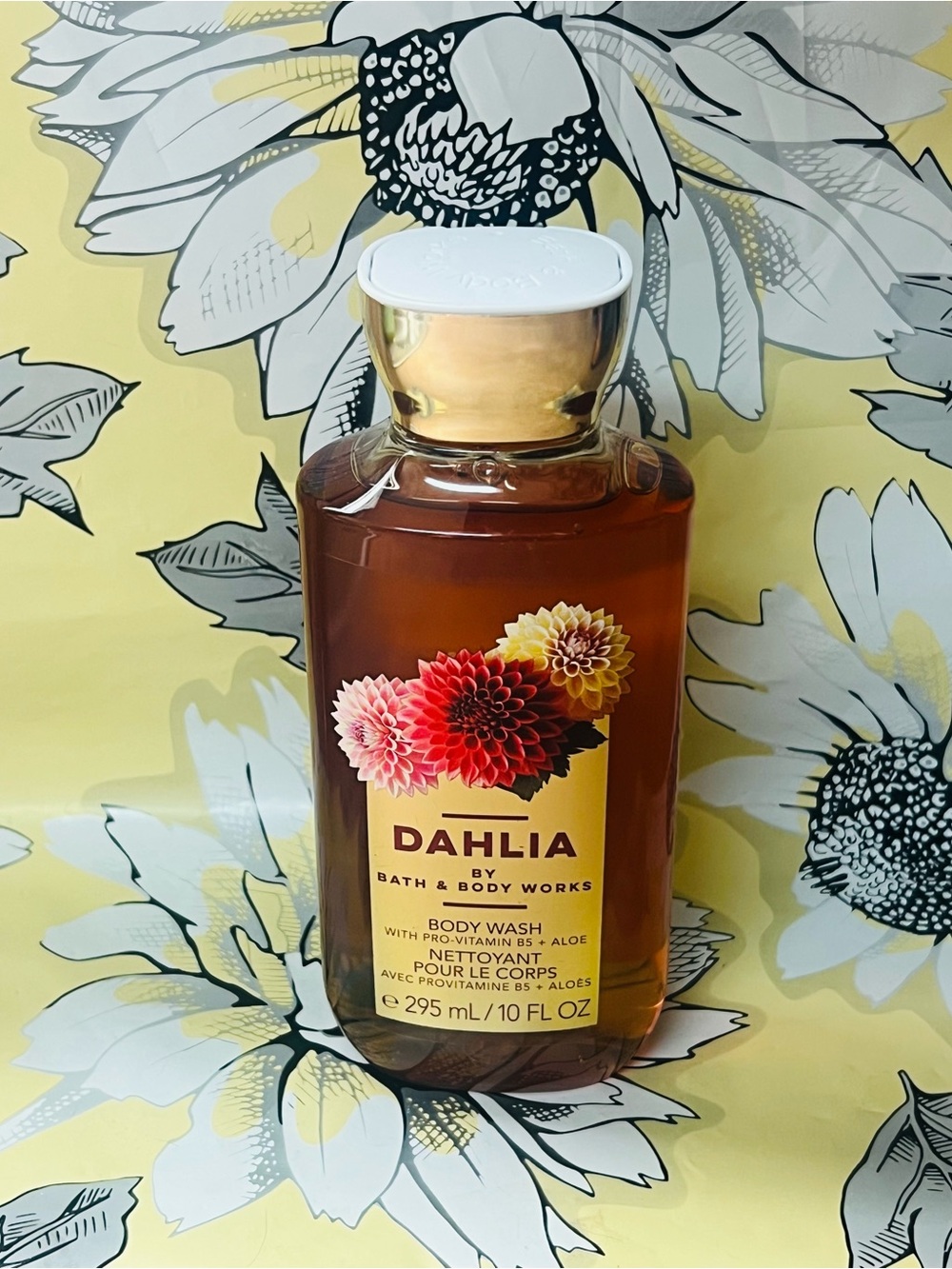 New Bath & Body Works Dahlia Body Wash Shower Gel 10 fl oz